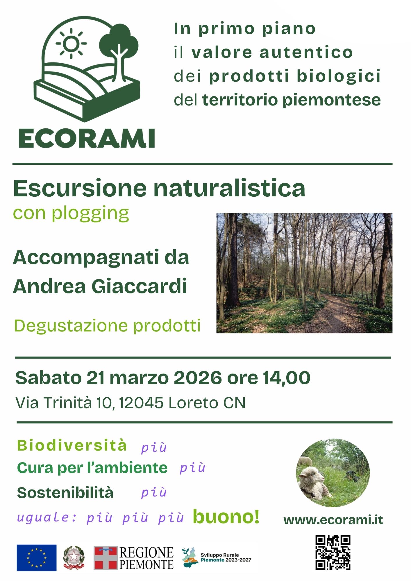Escursione naturalistica con plogging