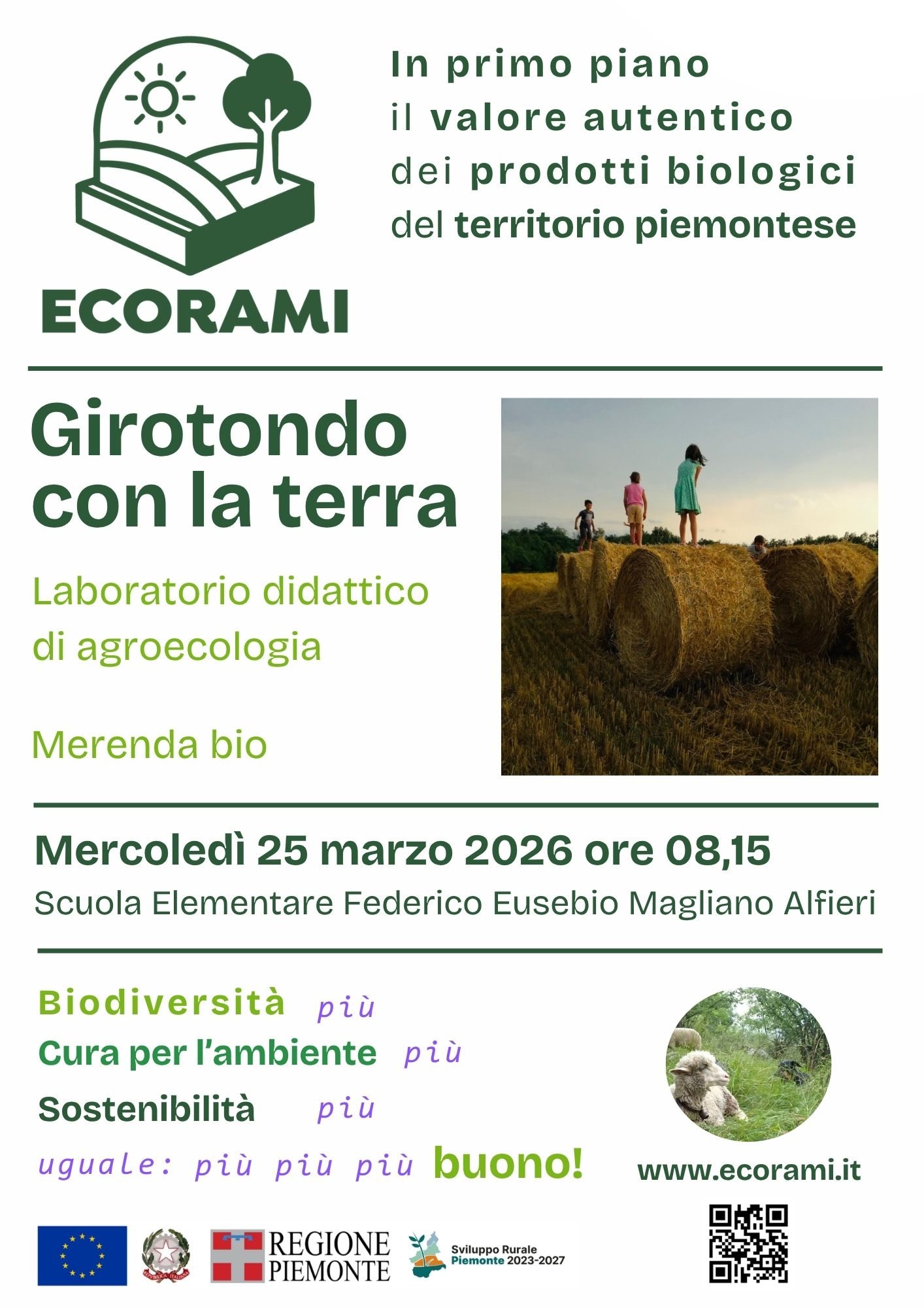 Girotondo con la terra-Laboratorio didattico di agroecologia