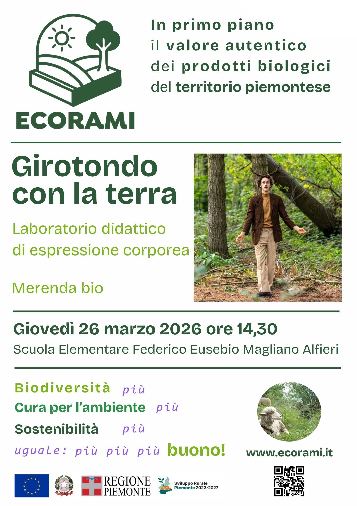 Girotondo con la terra -Laboratorio di espressione corporea